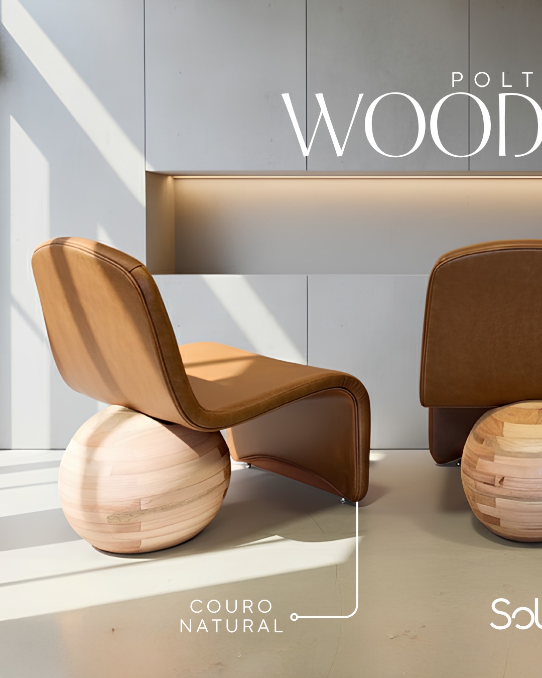Poltrona Wooden Ball — foto 3