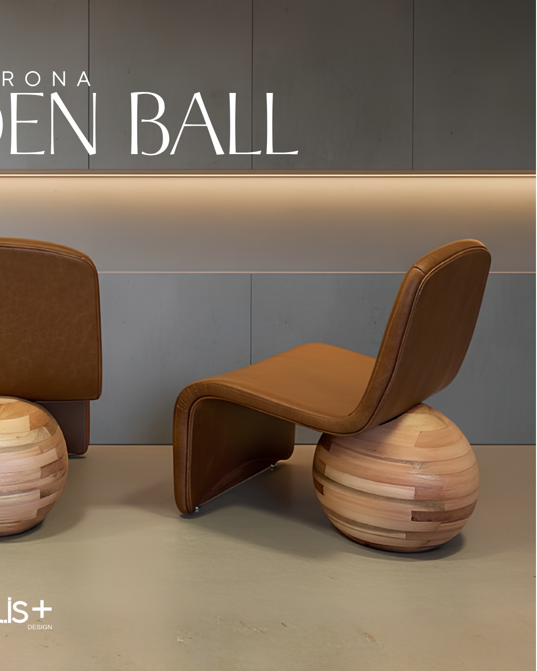 Poltrona Wooden Ball — foto 4